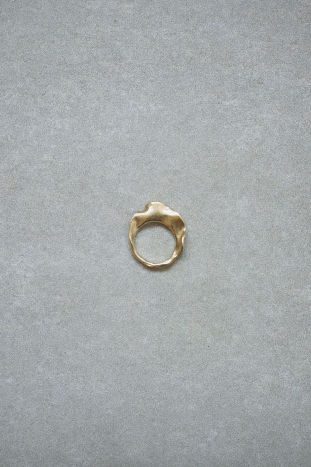Akoya Ring, Brass