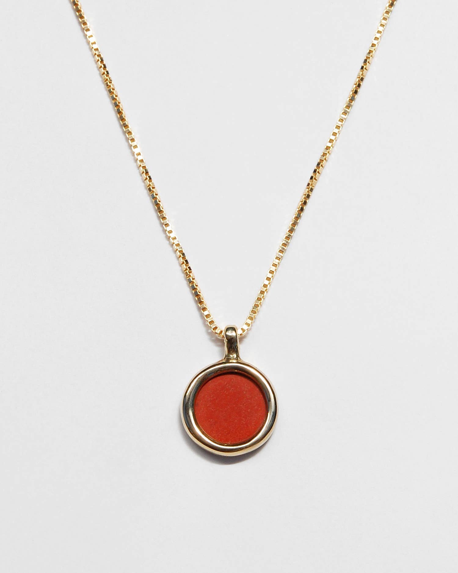 Mare Necklace, Red Jasper