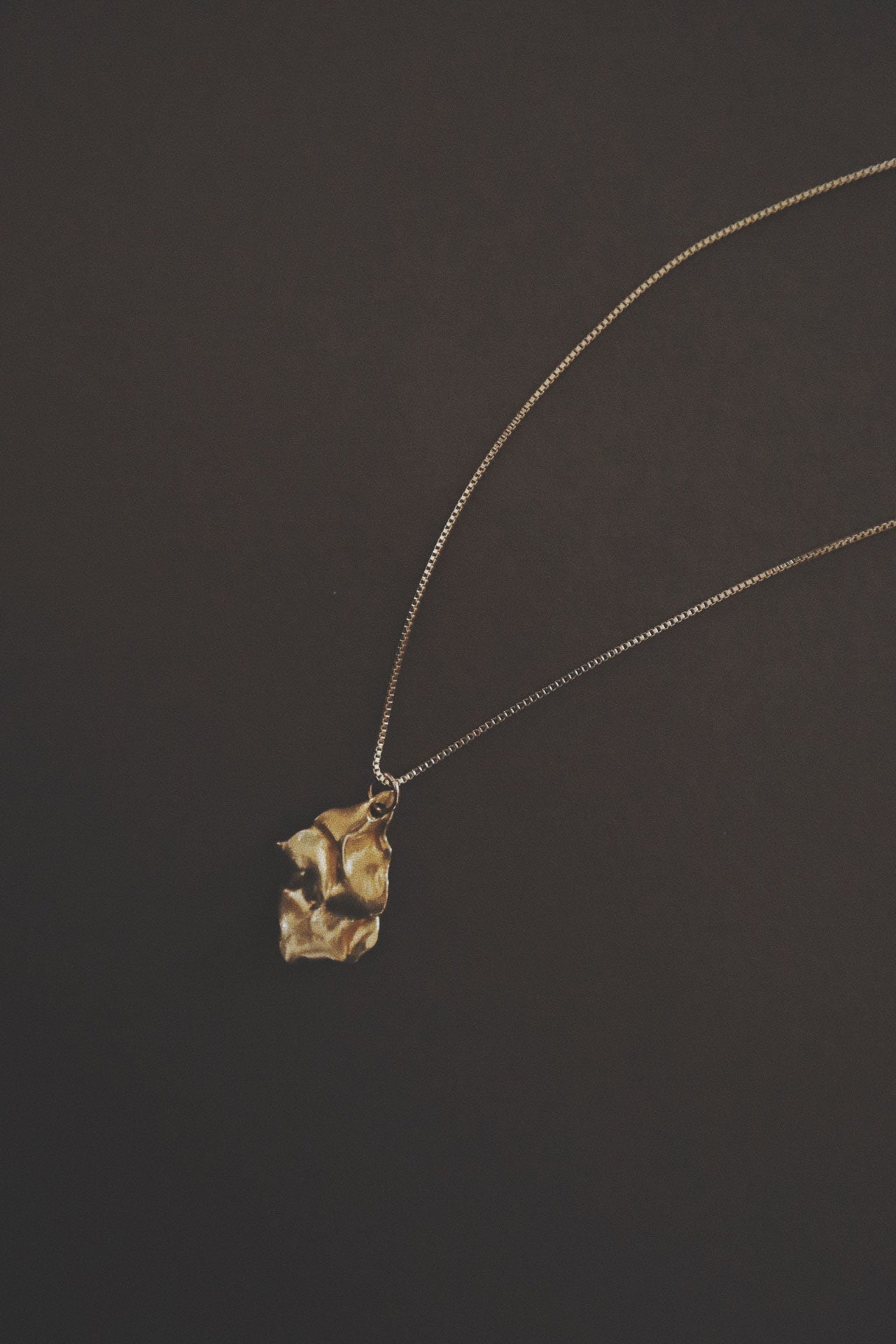 Laver Necklace 24", Brass