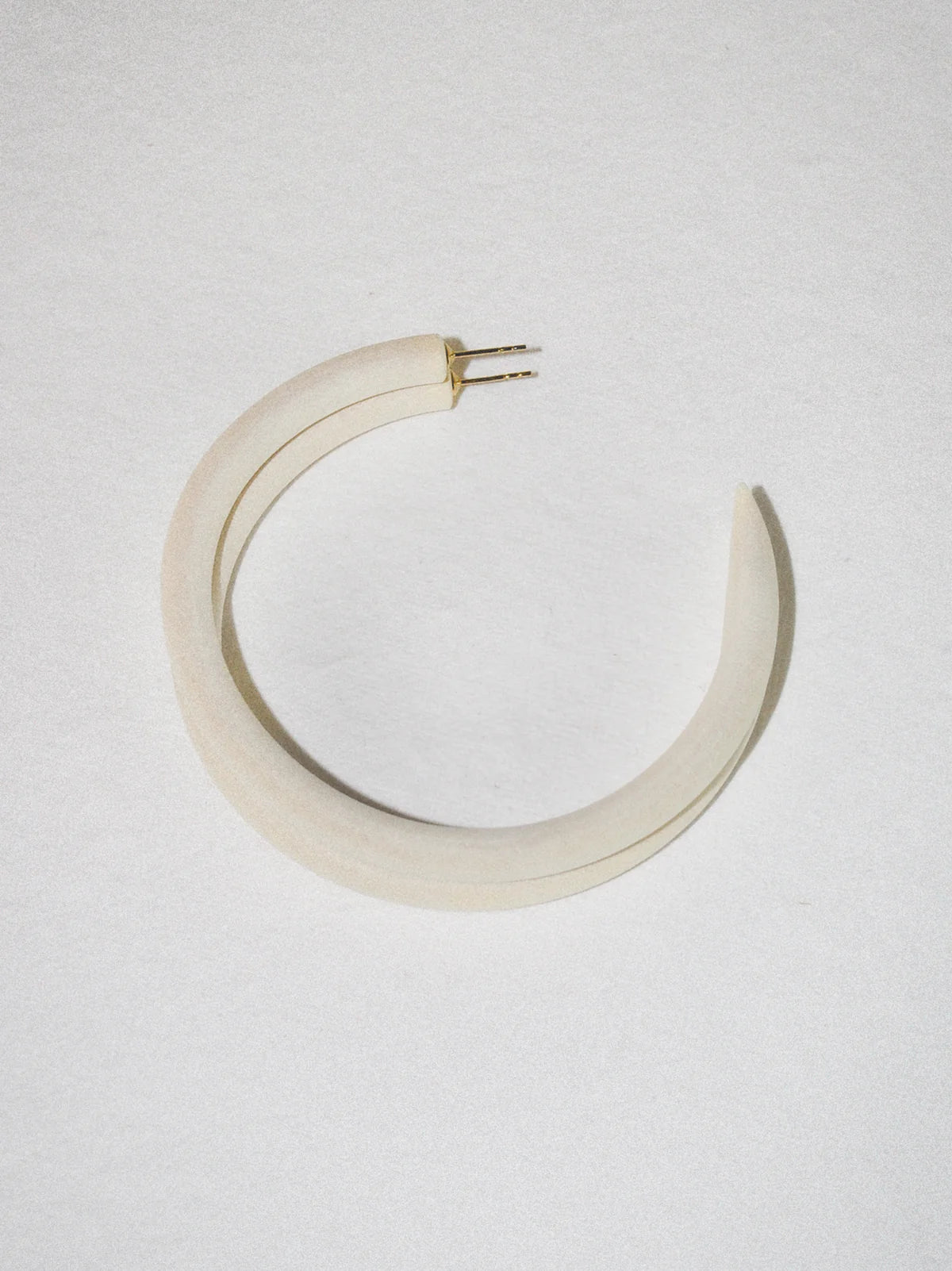 Large Hoop, Ivory