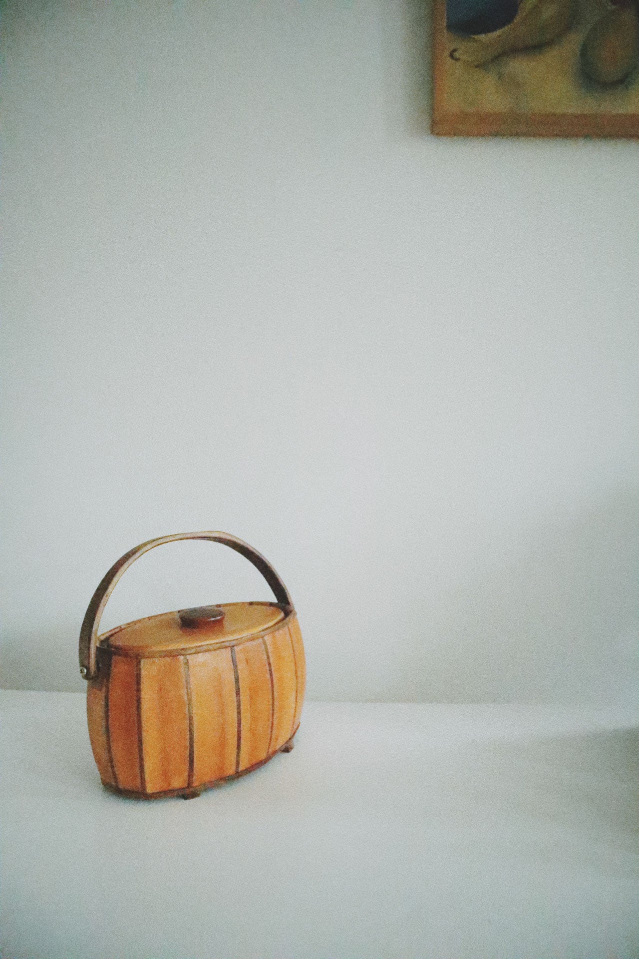 Carved Wooden Purse