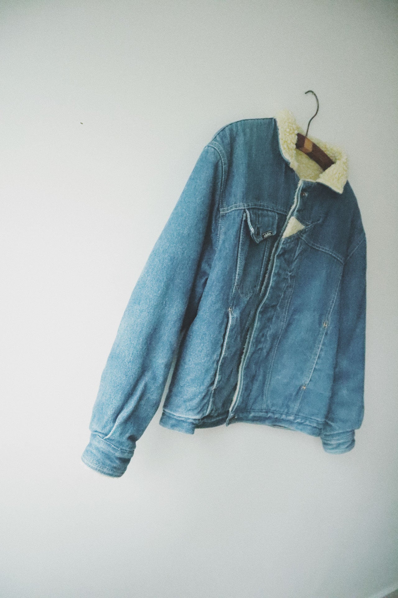 Denim Sherpa Jacket