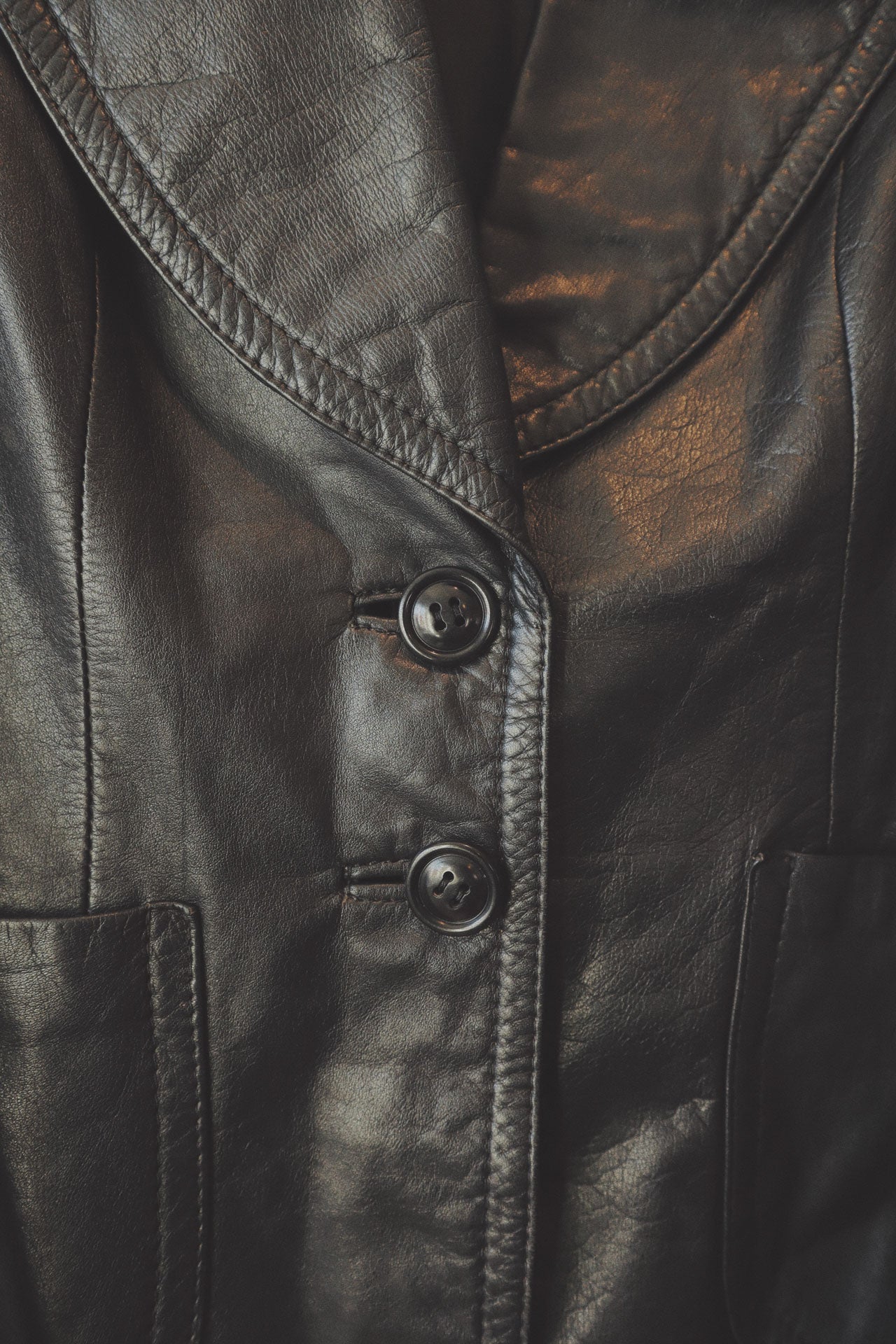 Your Fresh Leather, Black Moto Blazer