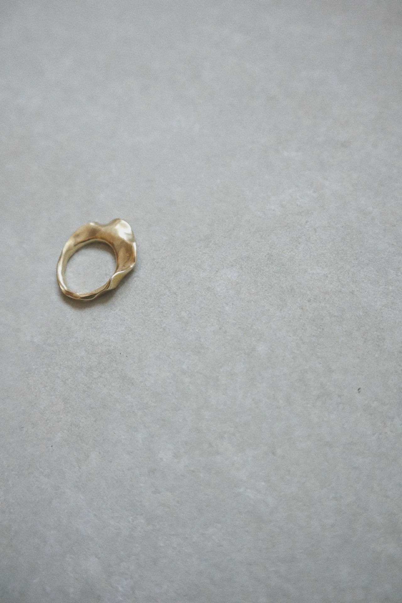 Akoya Ring, Brass
