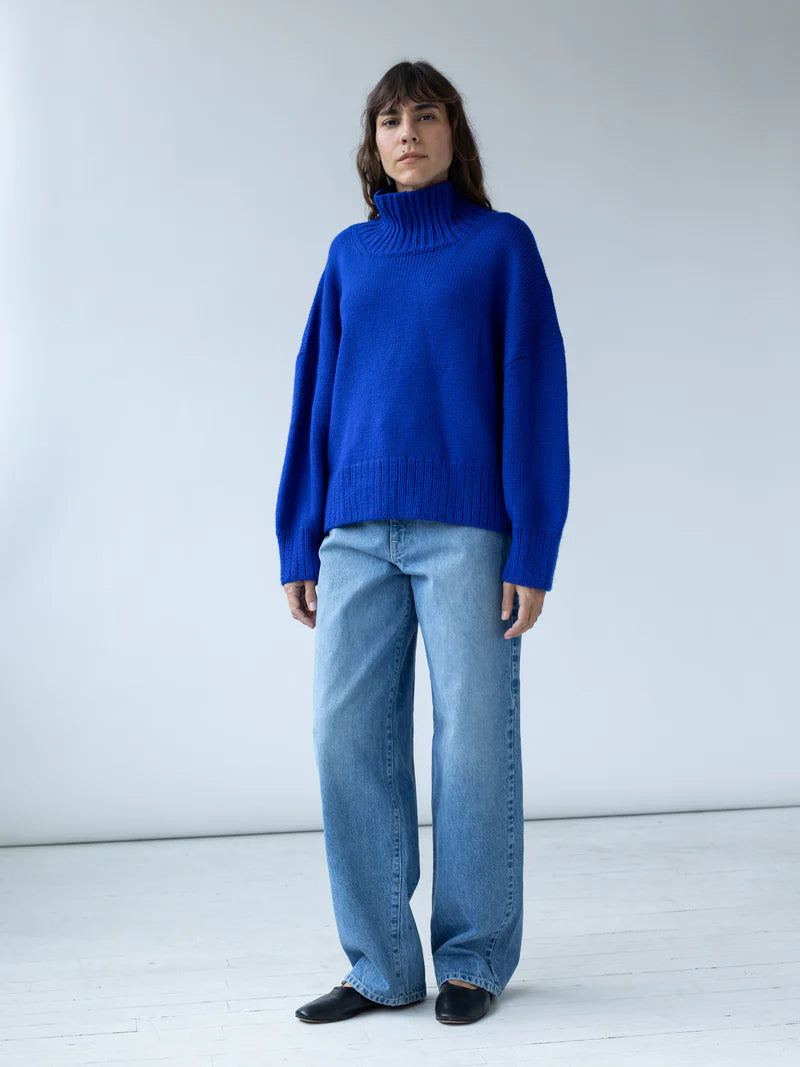 Rhys Sweater, Cobalt