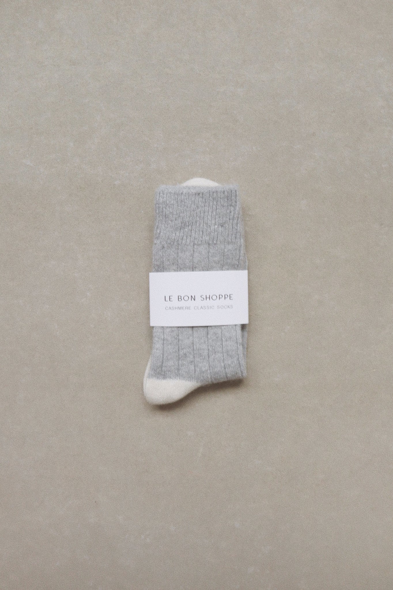 Cashmere Classic Sock, Gray Melange