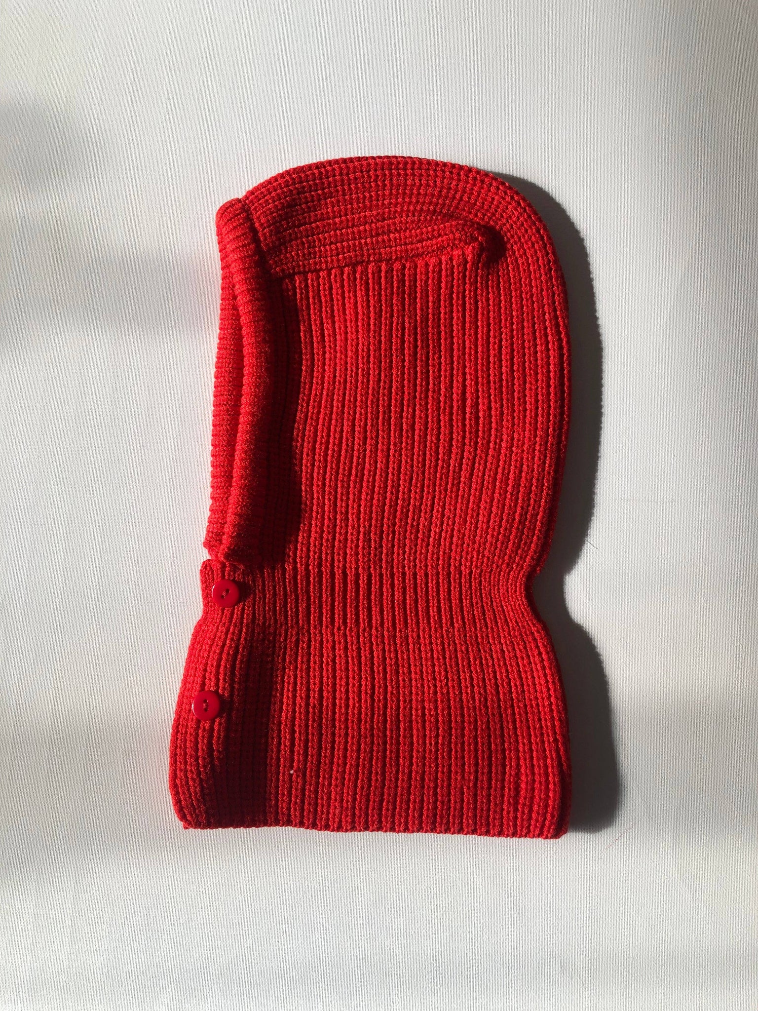 Kid's Balaclava, Red Coral