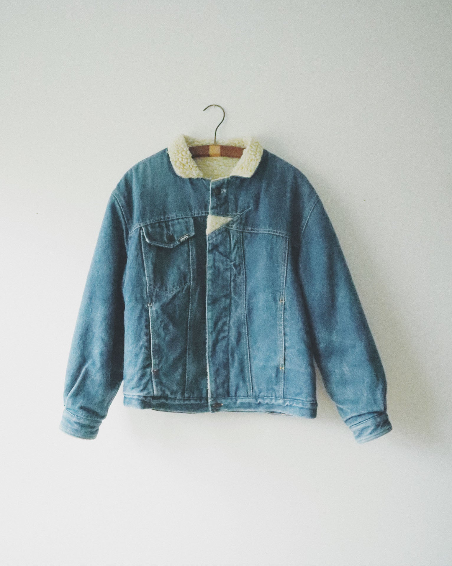 Denim Sherpa Jacket