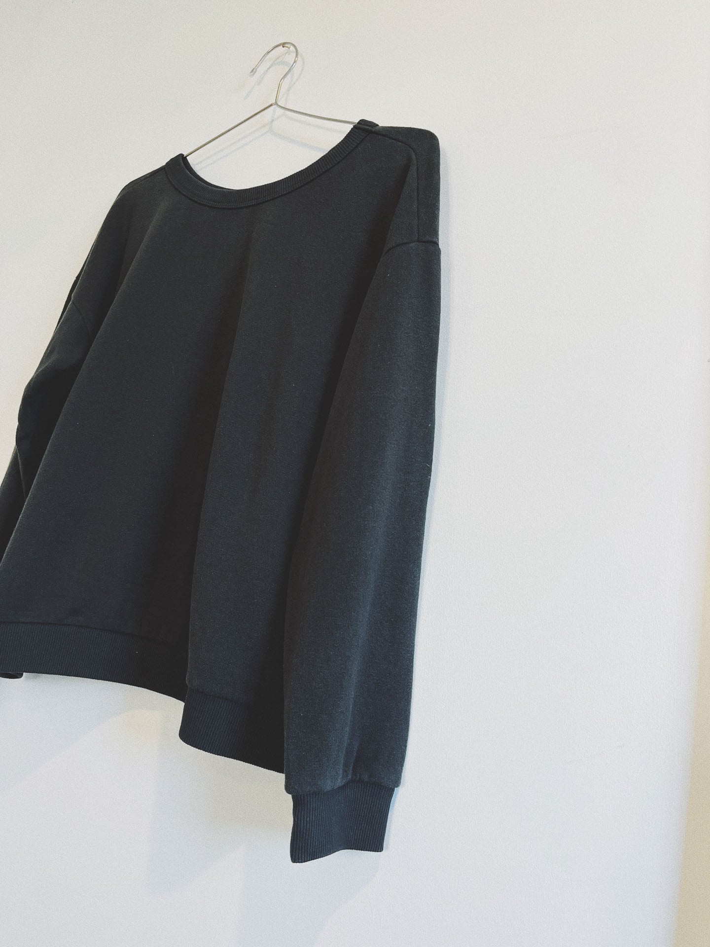 Crux Cropped Sweatshirt, Black