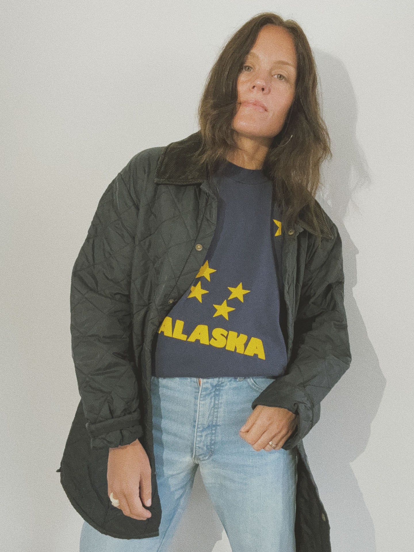 Alaska Tee, Navy