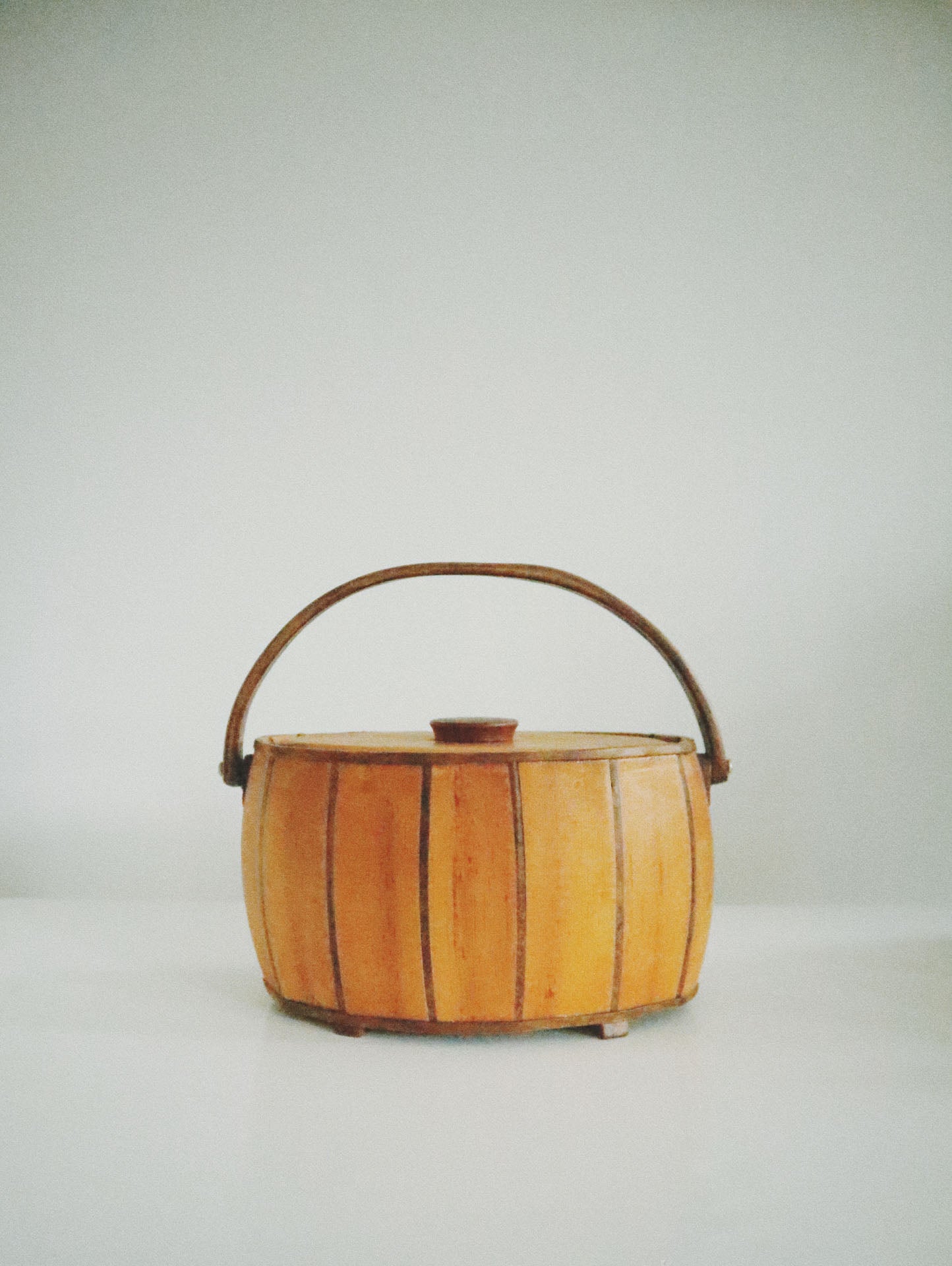 Carved Wooden Purse