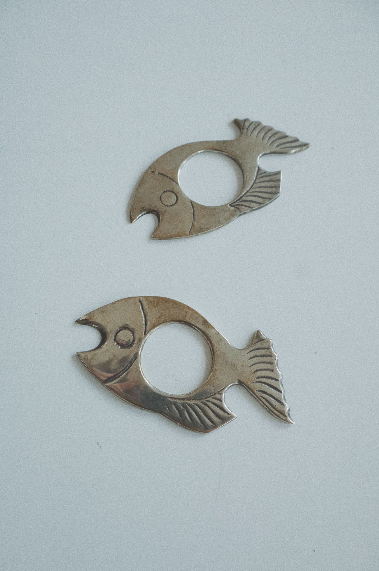 Vintage Bottle Opener, Stainless - Fishy