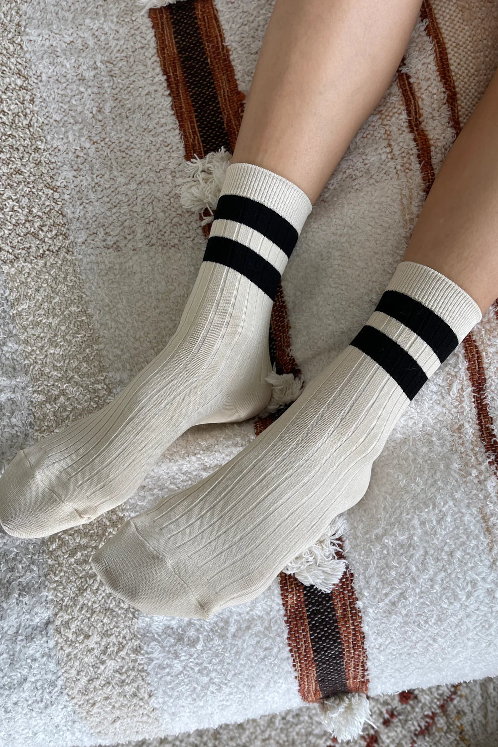 Her Sock Varsity, Black Stripe