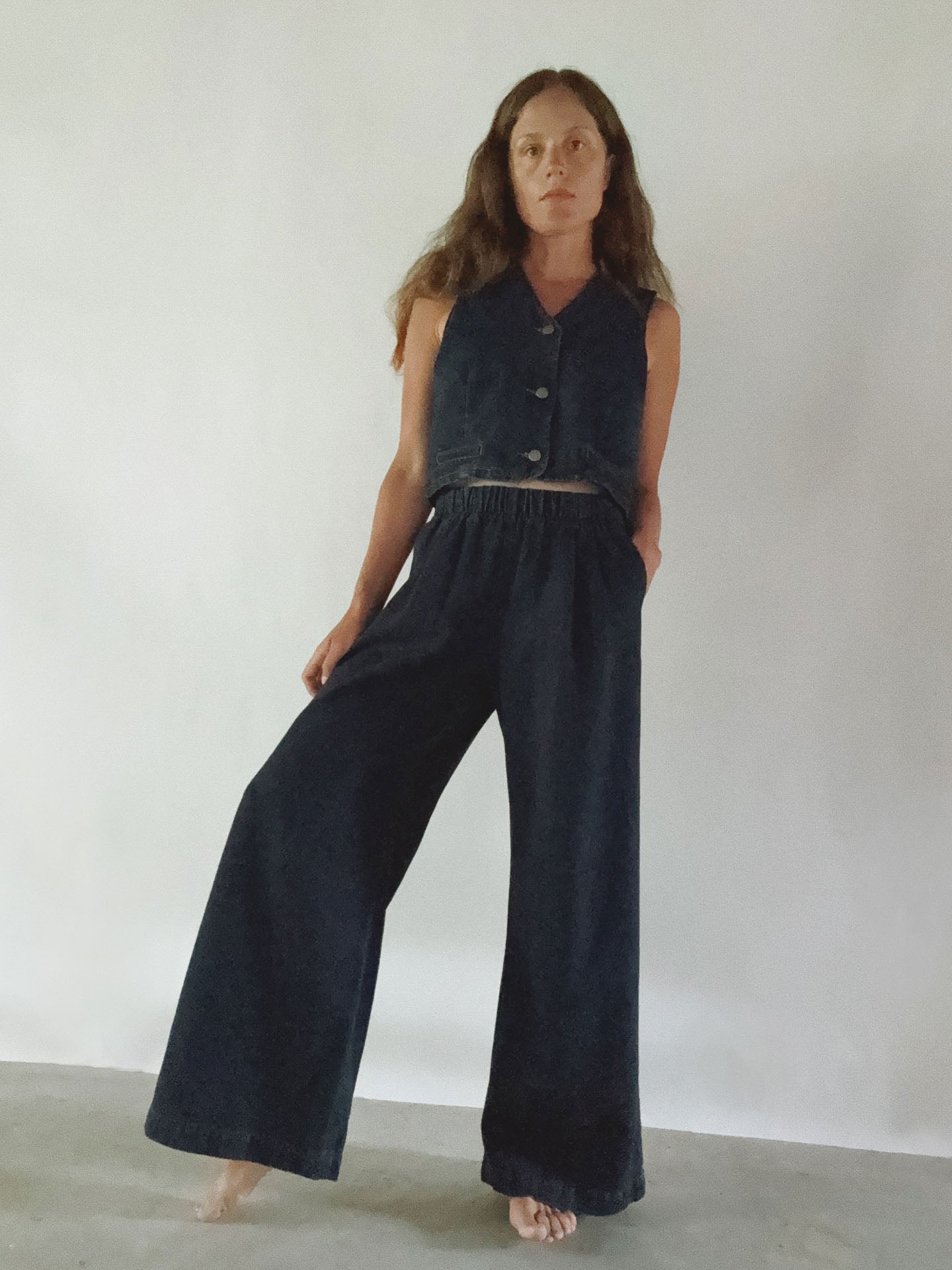 Disco Denim Pant, Dark