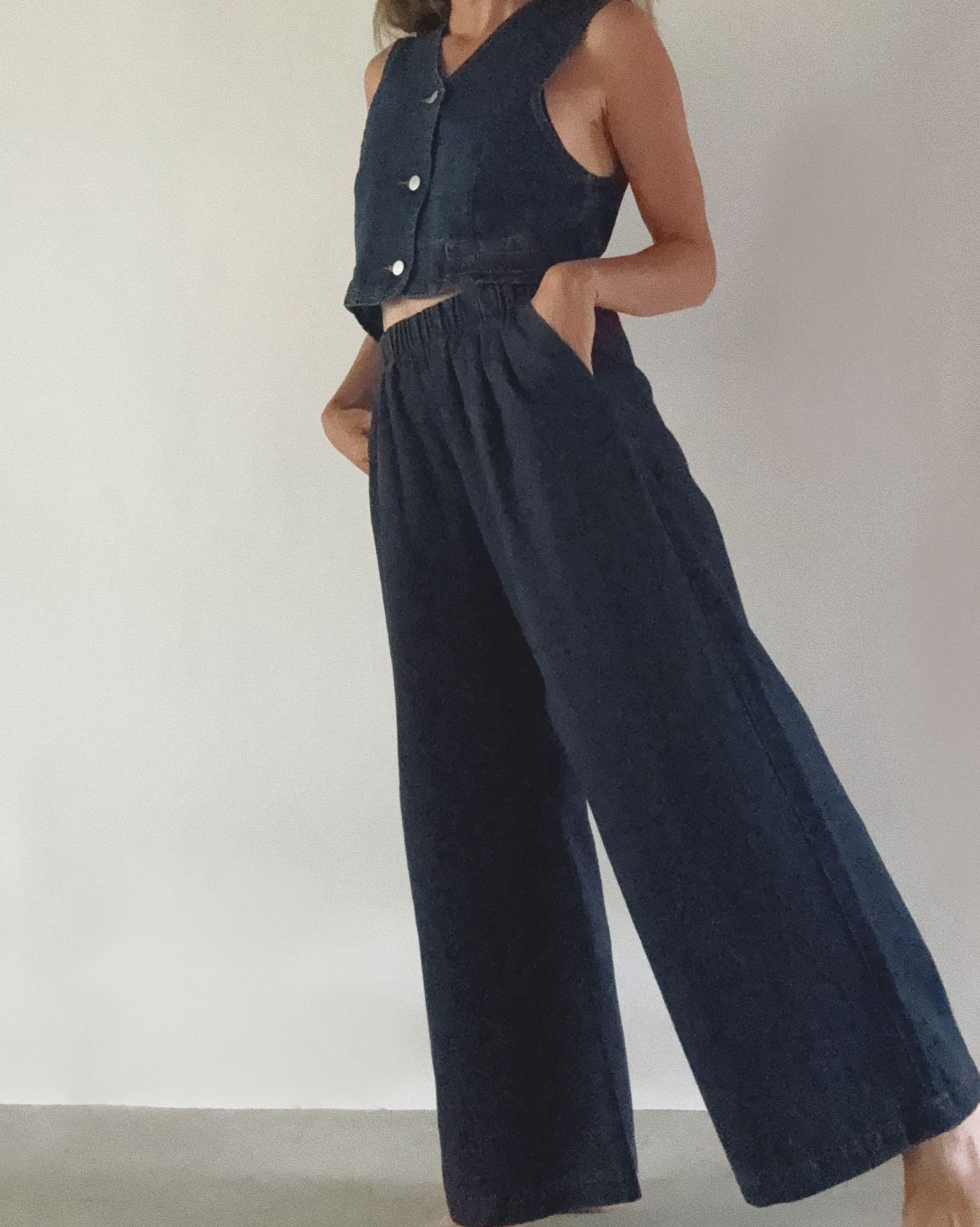 Disco Denim Pant, Dark