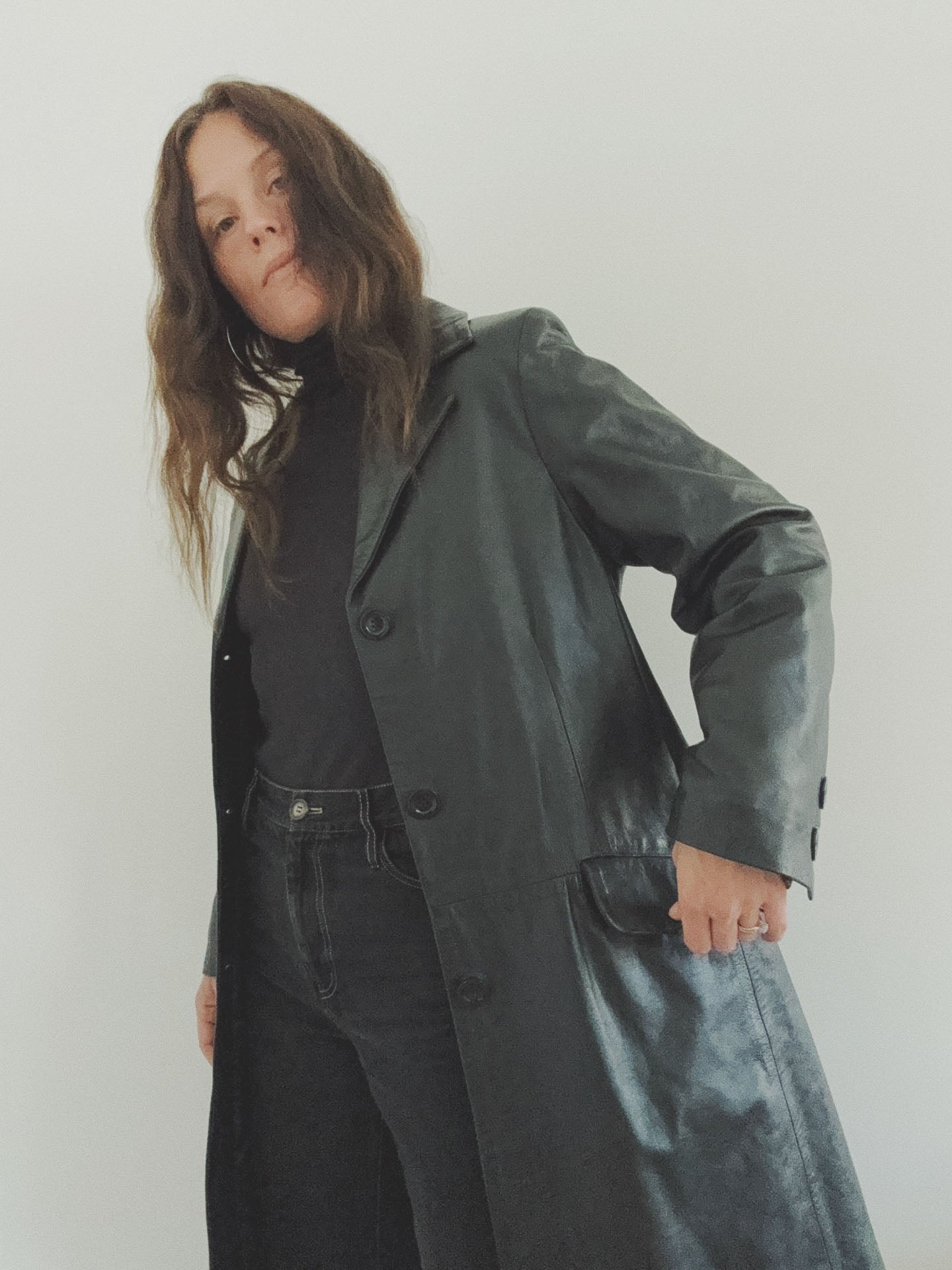 Your Fresh Leather, Black Trench #1