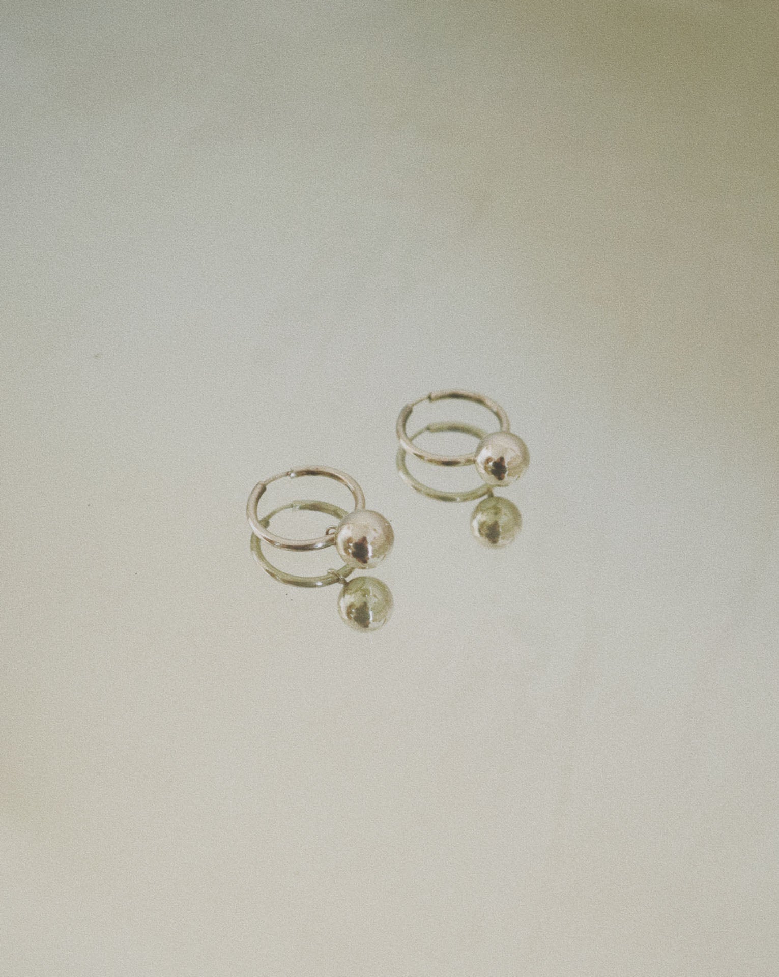 Fallingwater Earrings, Sterling