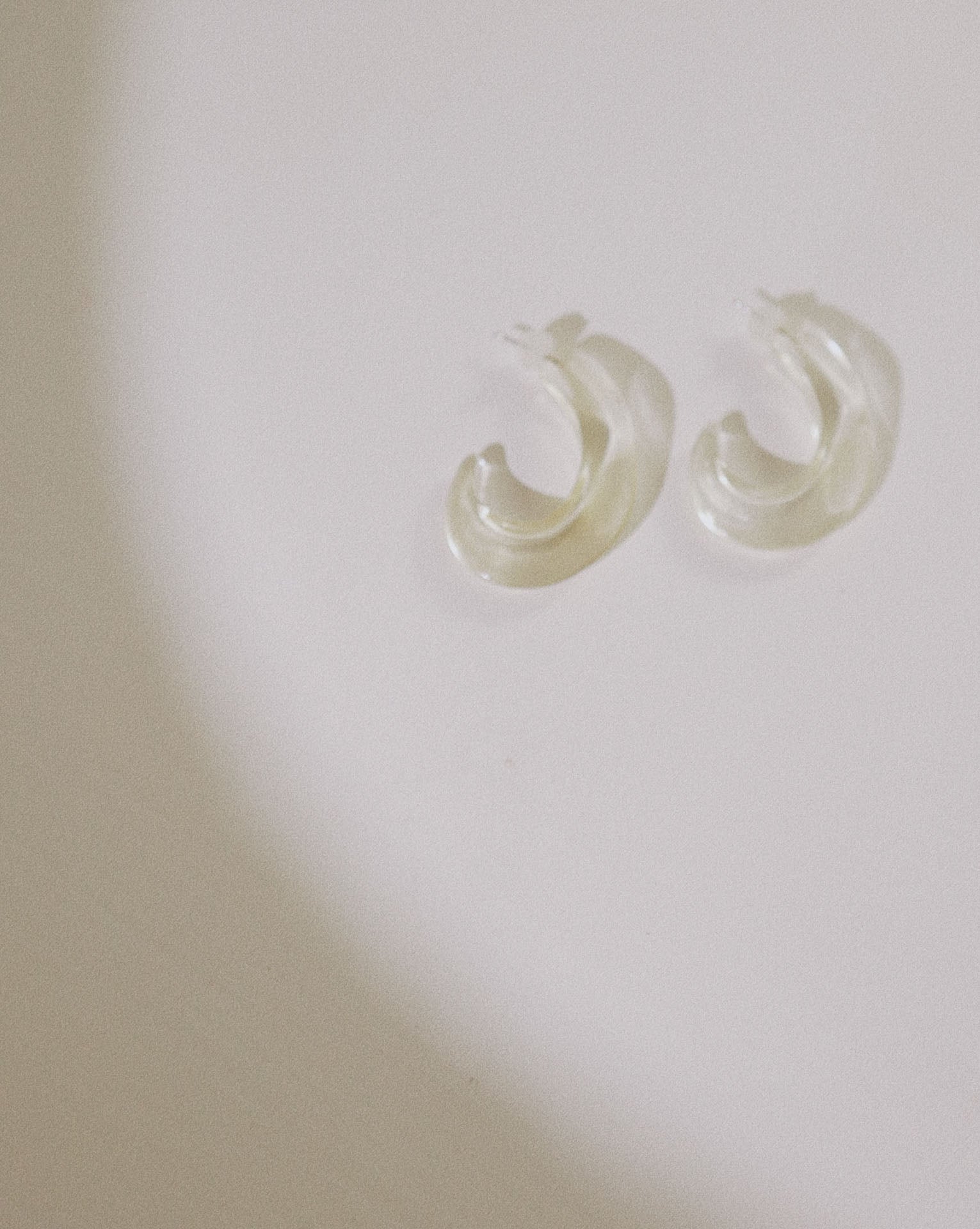 The Kill Earrings, Lucite