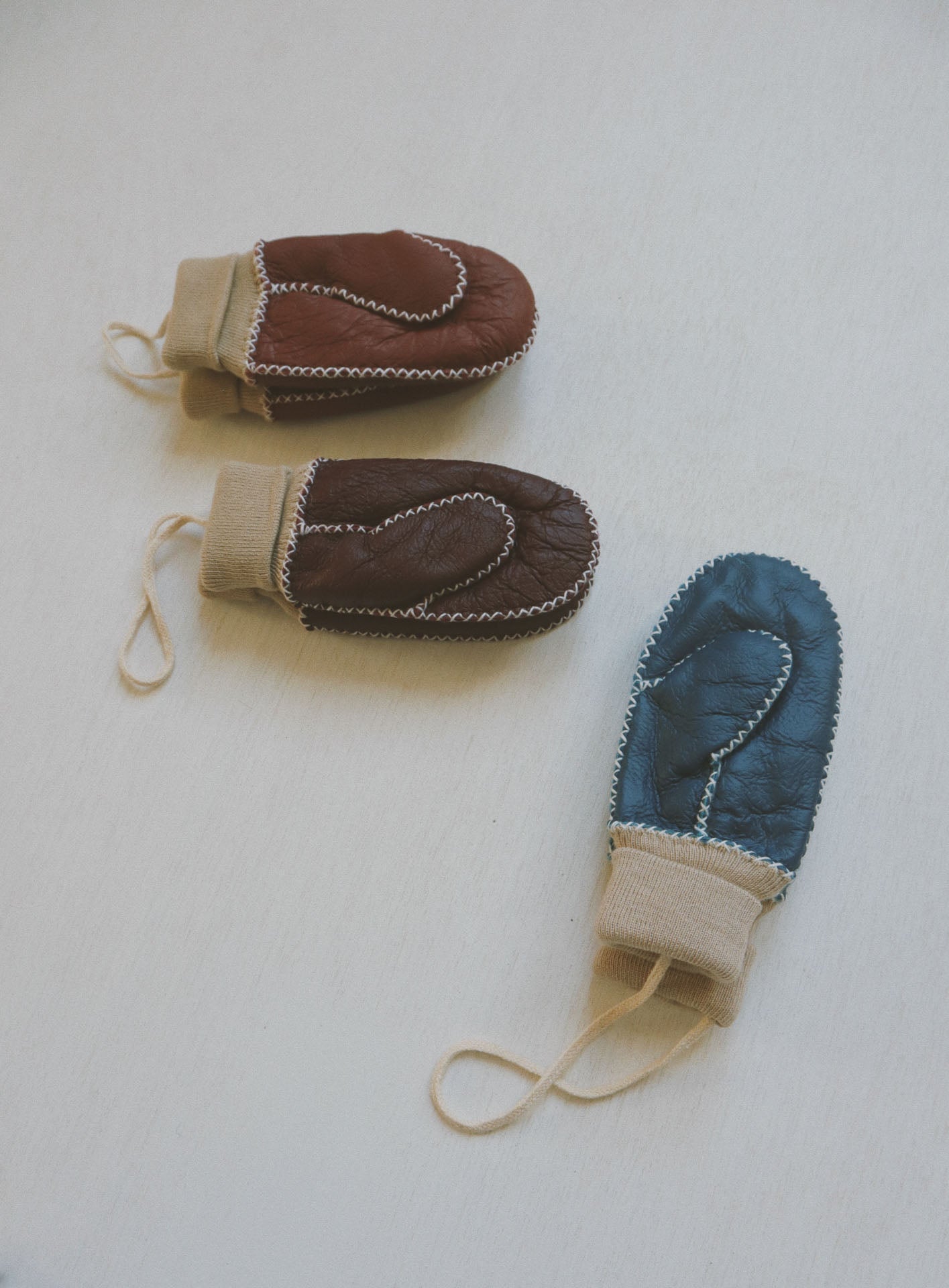 Kid's Shearling Mittens