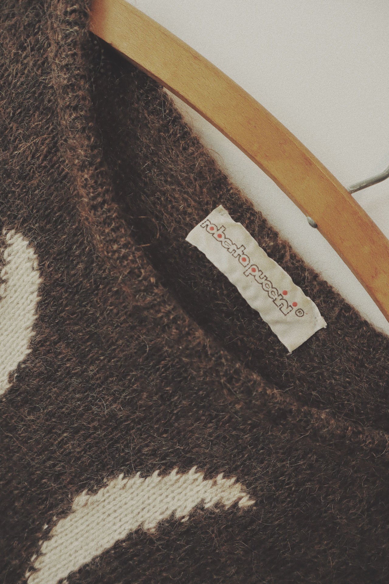 Mohair Brown Tones Knit