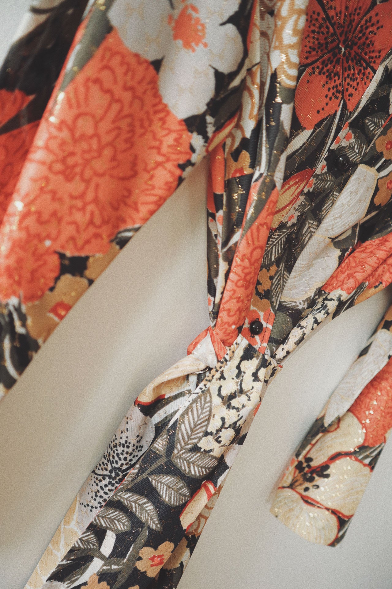 Slim Line Evening Dress, Glitzy Floral