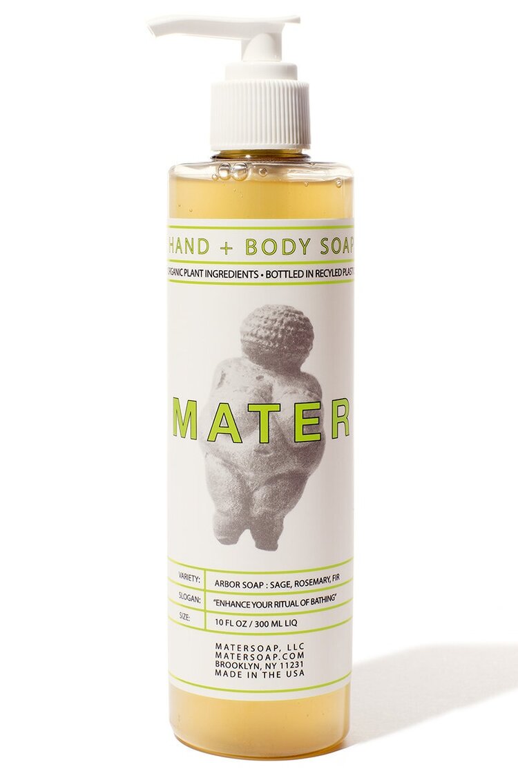 Mater Hand + Body Soap Arbor (plastic bottle)